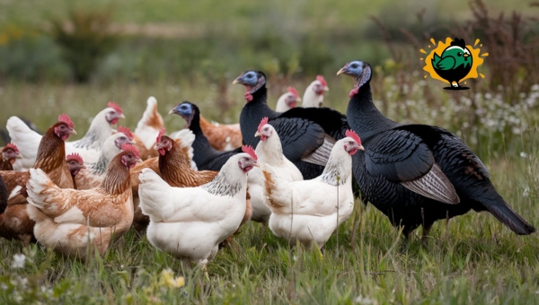 Can Chickens and Turkeys Live Together Peacefully?