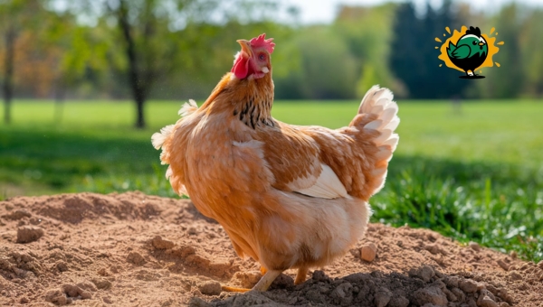 Chicken Dust Bath