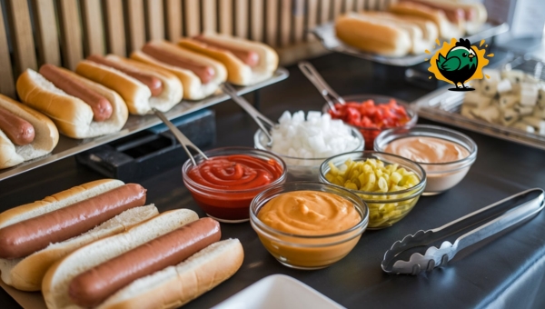 DIY Hotdog Bar - Elevate Your Event