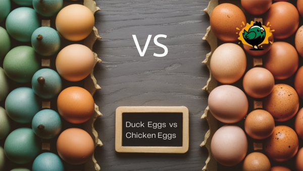 Duck Eggs vs Chicken Eggs