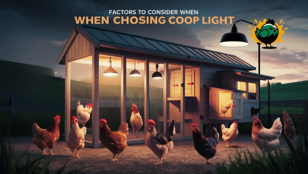 Factors to Consider When Choosing a Chicken Coop Light