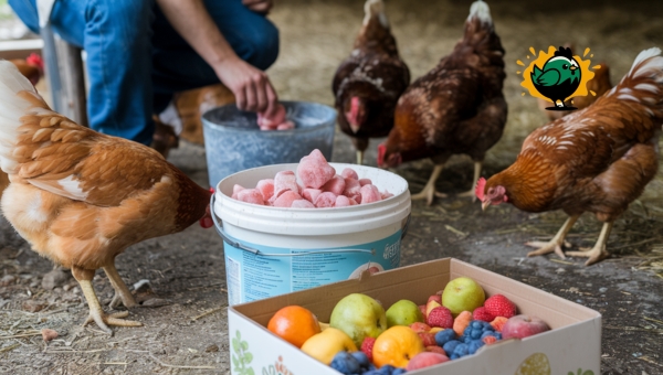 Frozen Treats for Chickens | A Cool Delight