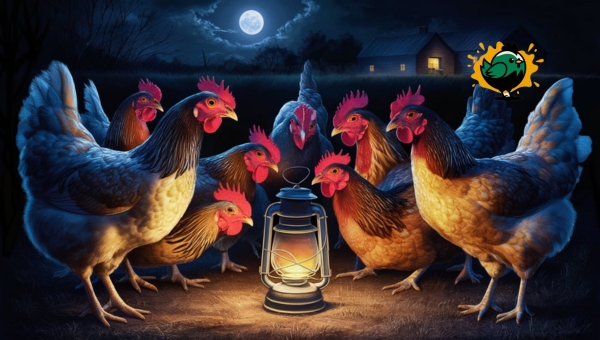 How Chickens See In Low Light?