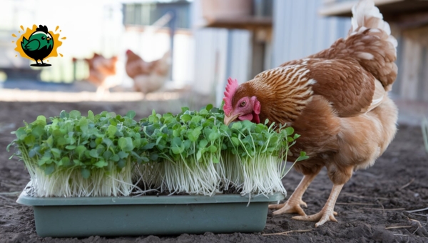 How to Introduce Microgreens to Your Chicken’s Diet?