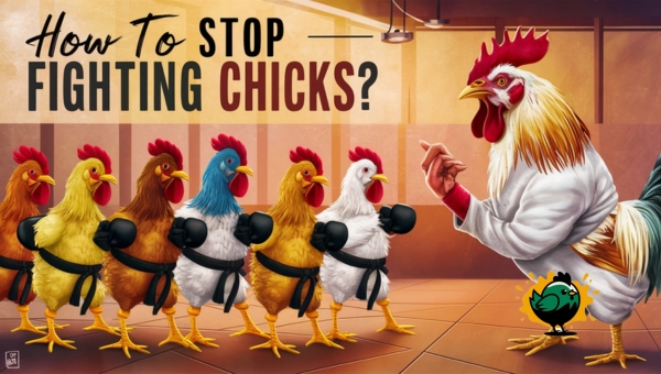 How to Stop Fighting Chicks?