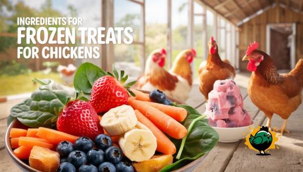 Ingredients for Frozen Treats for Chickens