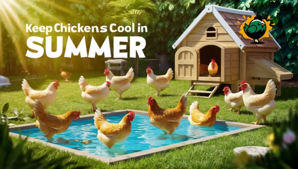 Keep Chickens Cool in Summer