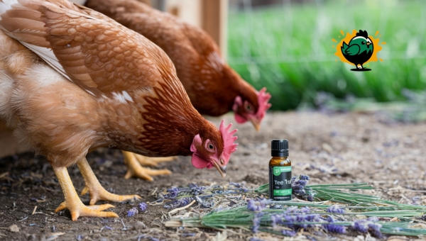 Lavender and Tea Tree Oil for Chickens