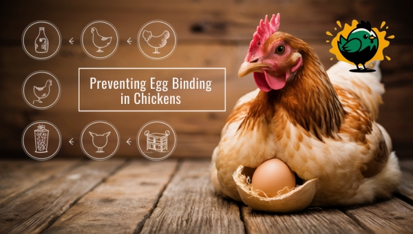 Preventing Egg Binding in Chickens