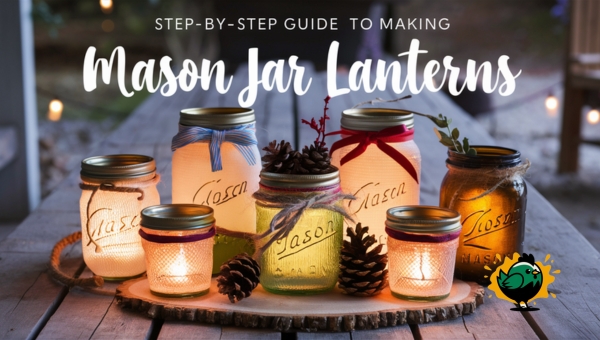 Step-by-Step Guide to Making Mason Jar Lanterns