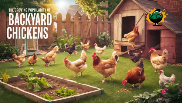 The Growing Popularity of Backyard Chickens