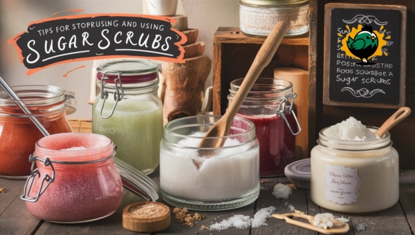 Tips for Storing and Using Sugar Scrubs