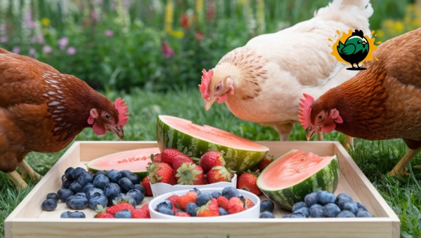 Treats for Chickens in Summer