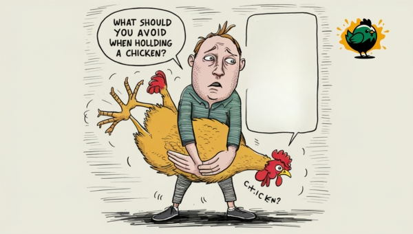 What Should You Avoid When Holding a Chicken?