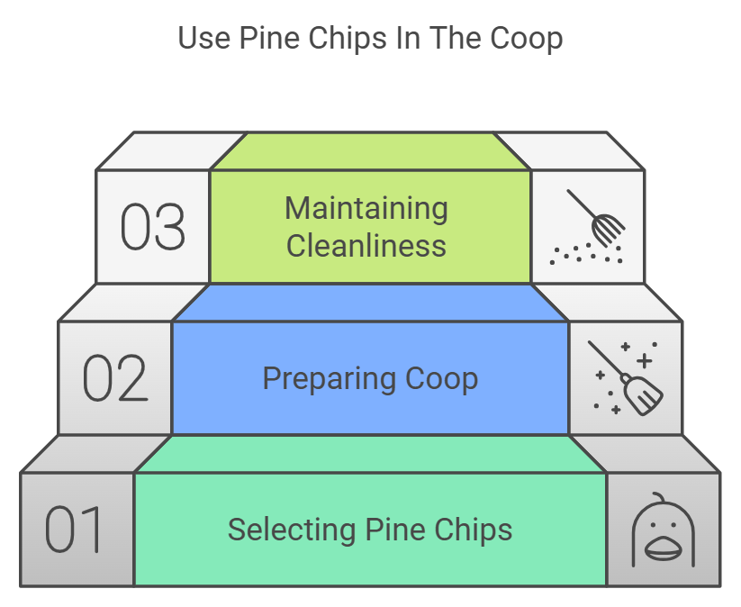 Use Pine Chips In The Coop