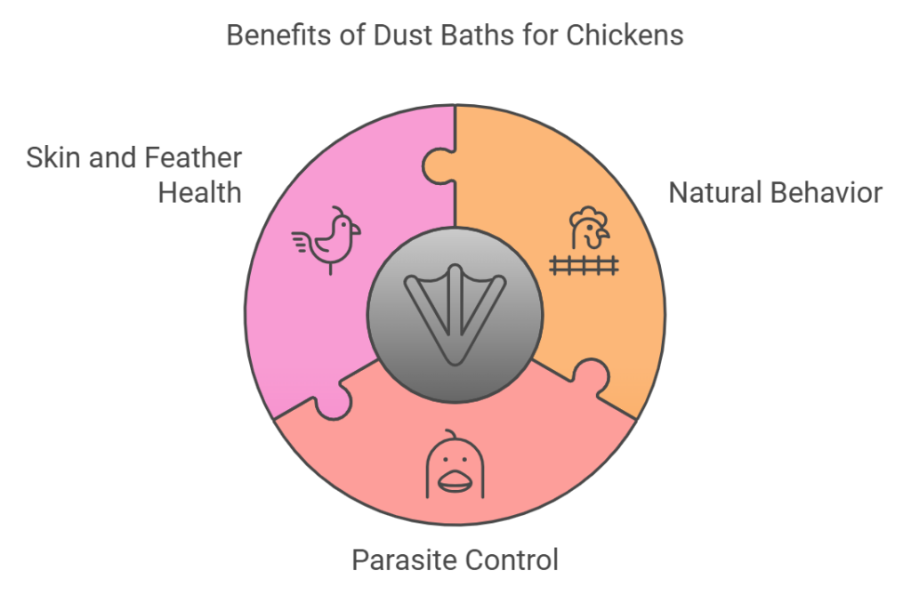 Benefits of Dust Baths for Chickens