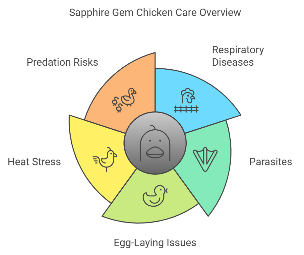 Sapphire Gem Chicken Care Overview