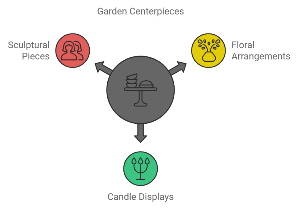 Types of Garden Table Centerpieces
