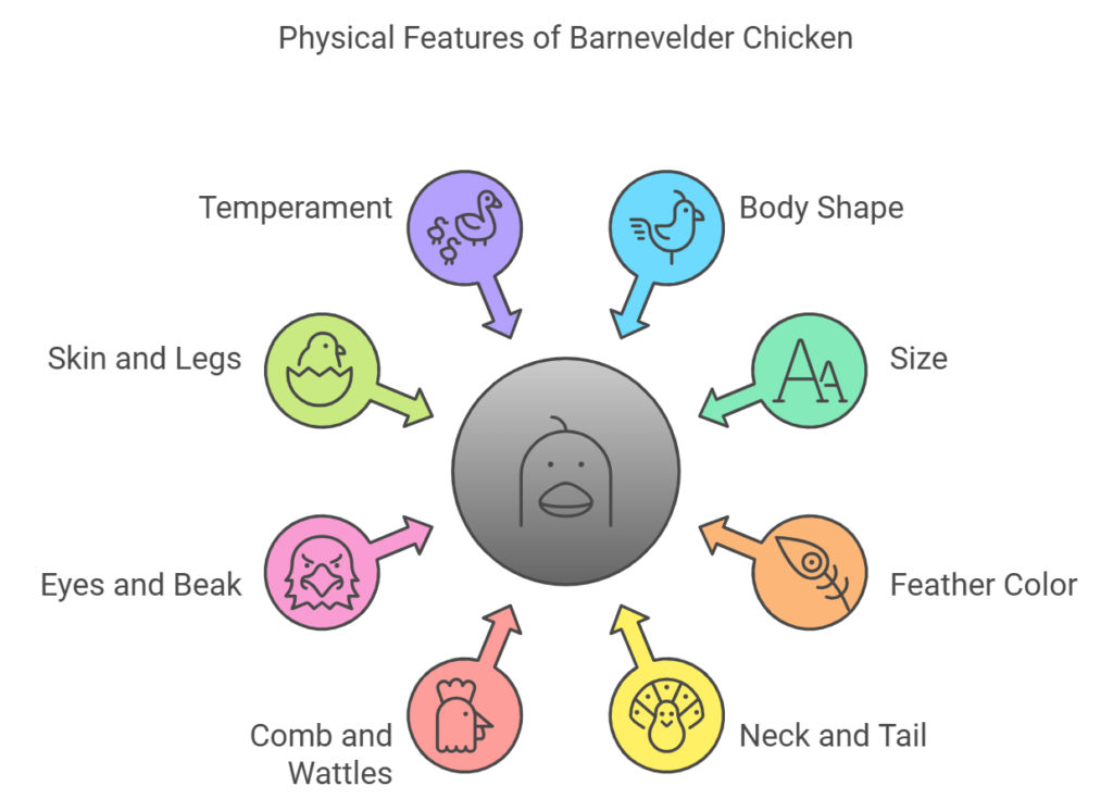 Physical Features of Barnevelder Chicken