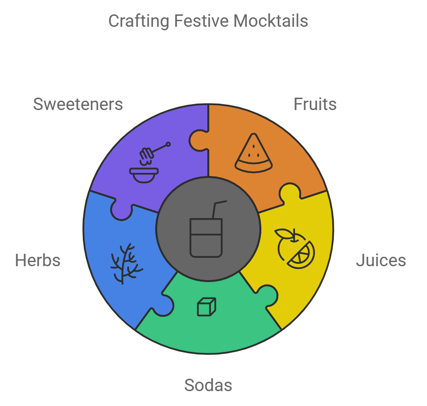 Crafting Festive Mocktails