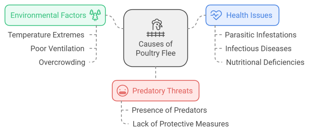 Causes of Poultry Flee