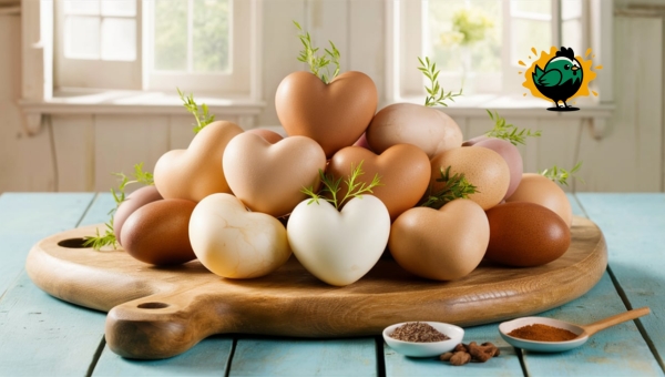 Heart Shaped Eggs