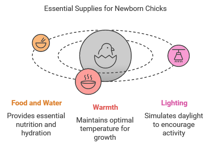 Essential Supplies for Newborn Chicks